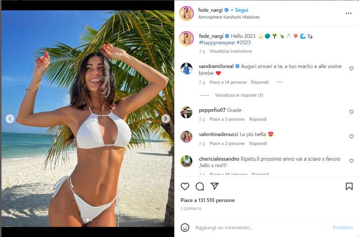 Federica Nargi social