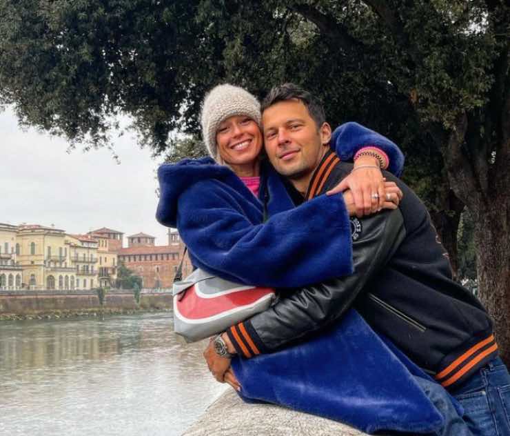 Federica Pellegrini e Matteo Giunta