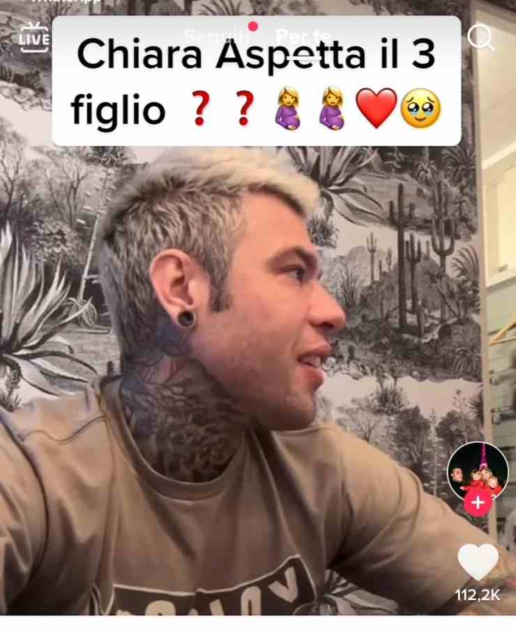 Fedez e Chiara Ferragni tik tok