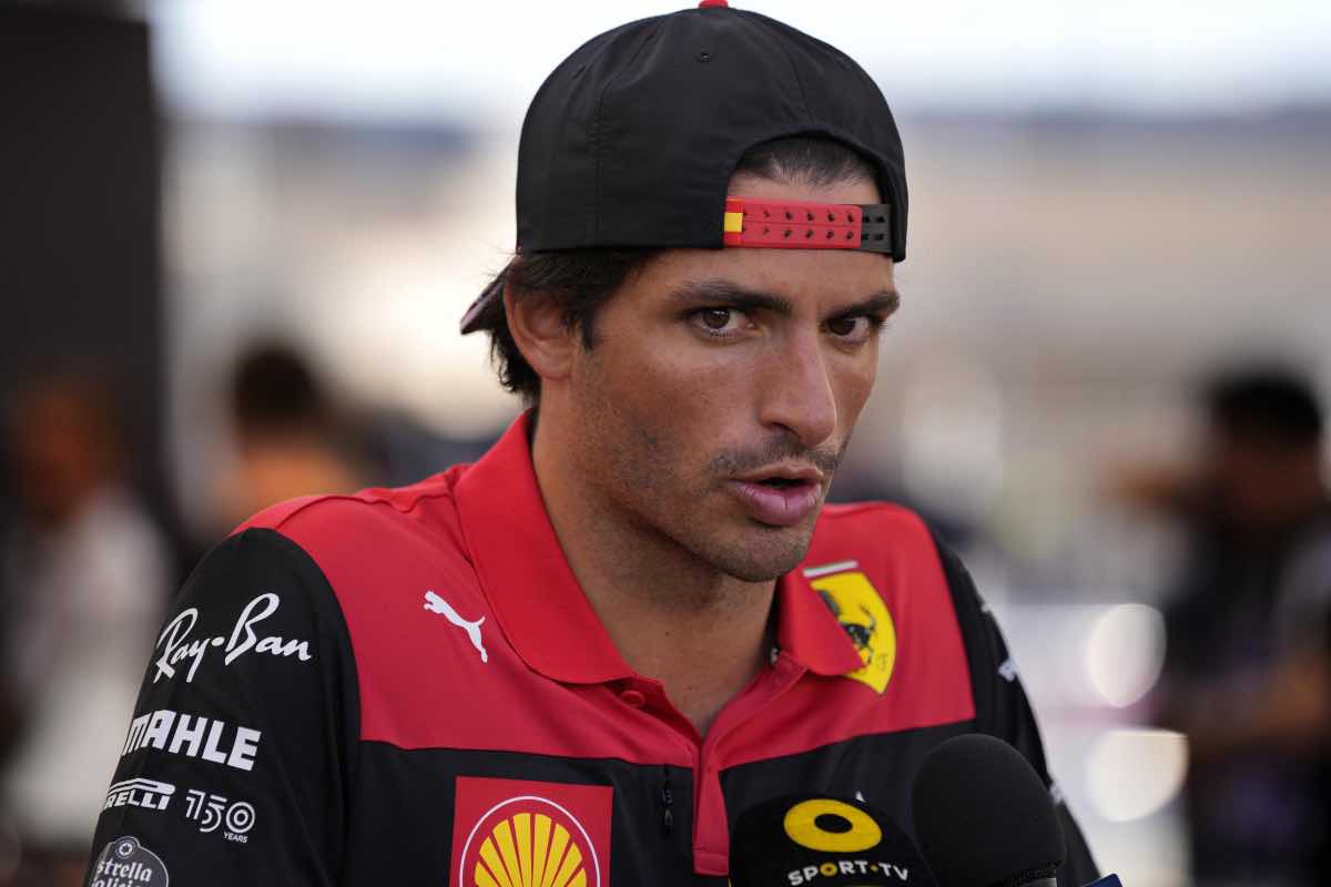 Sainz contrariato