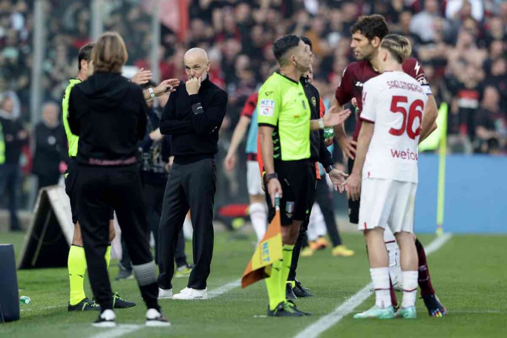 L'arbitro Fourneau in Salernitana-Milan