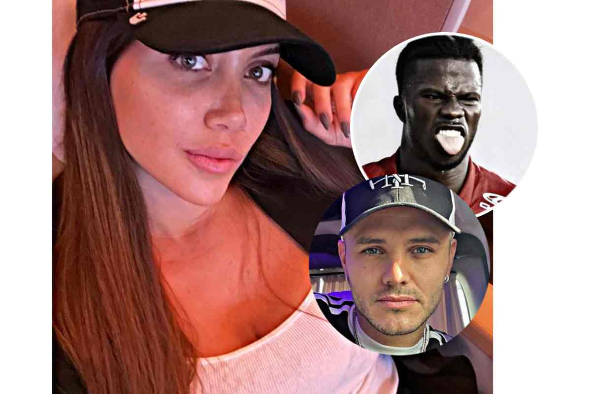 Wanda Nara e Mauro Icardi insieme con Keita Balde