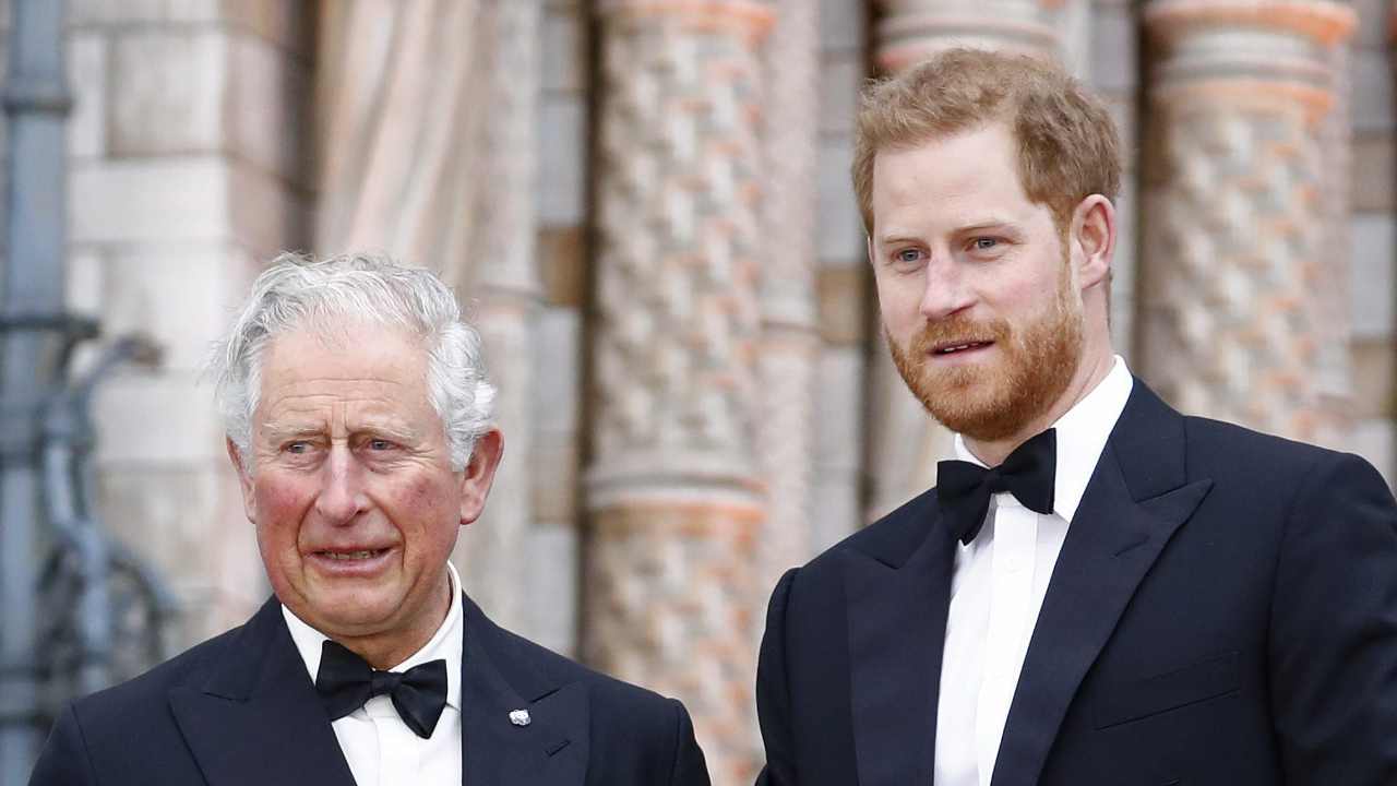 Il principe Harry e Re Carlo III_ Newsby