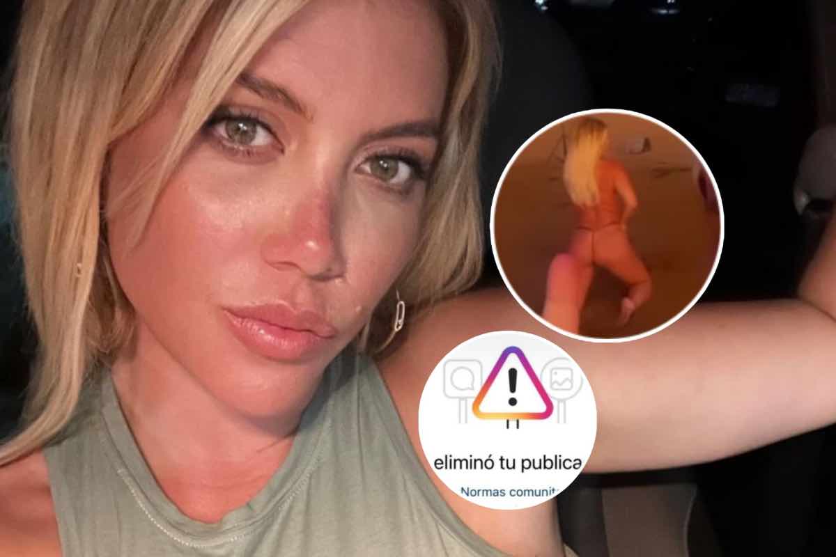 Wanda Nara sexy su Instagram