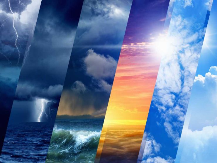Le condizioni meteo a Milano