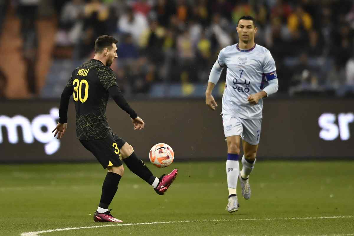 Messi e Ronaldo si sfidano in amichevole
