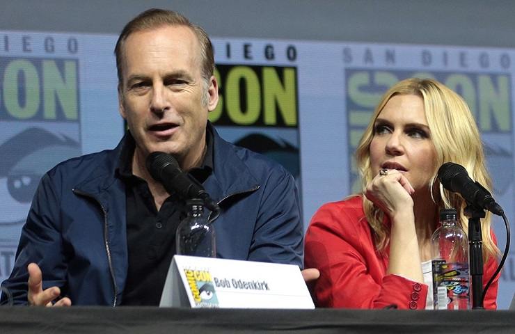 Bob Odenkirk e Rhea Seehorn al San Diego Comicon 2018