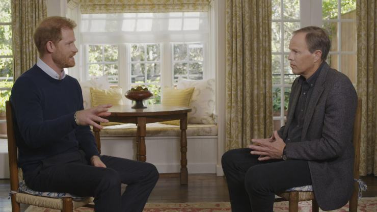 "IL PRINCIPE HARRY INTERVISTA