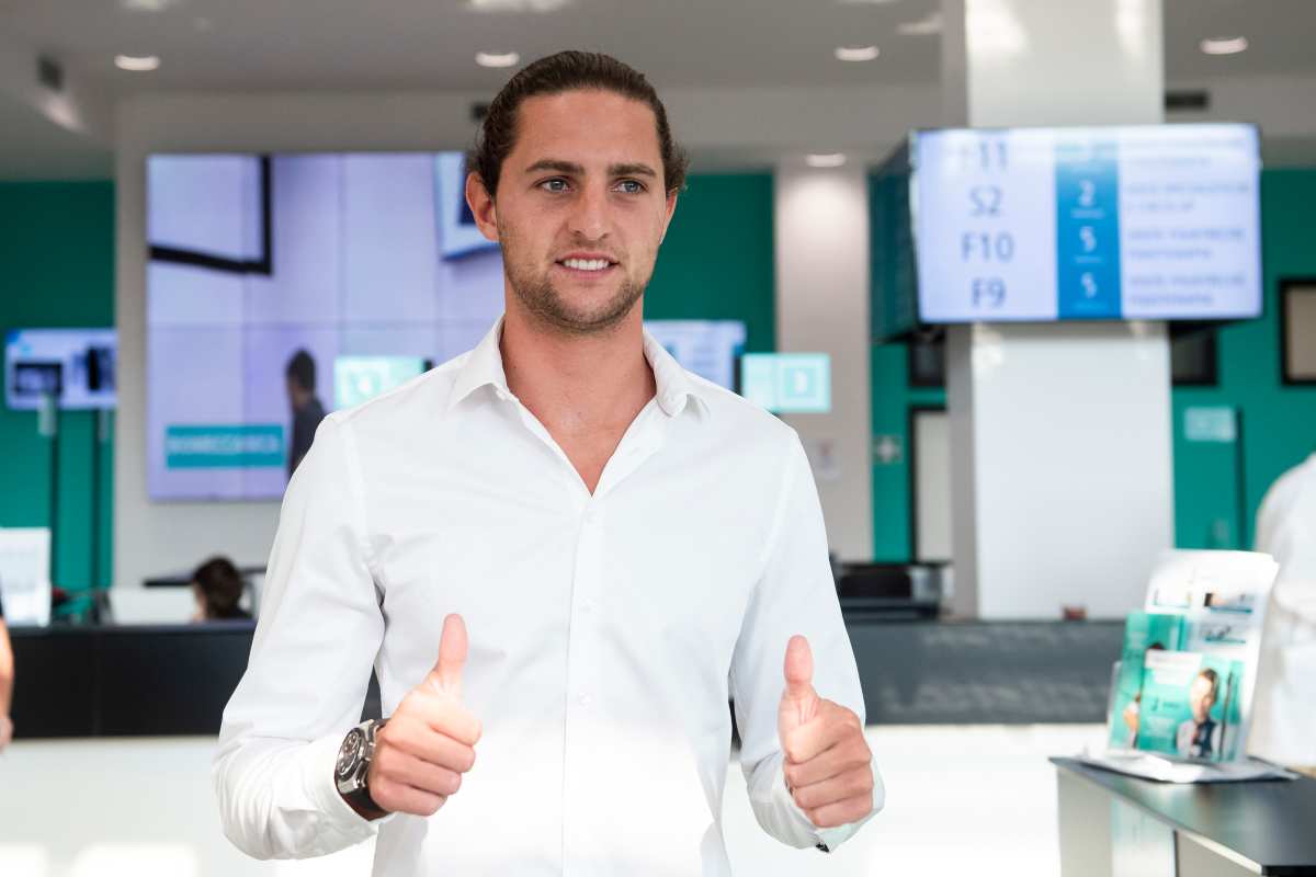 Rabiot saluta