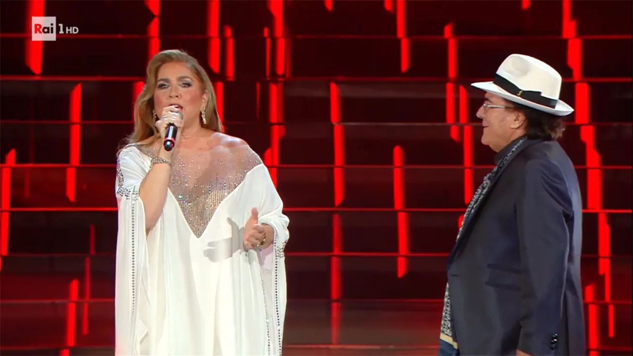 Romina Power con Albano_Newsby