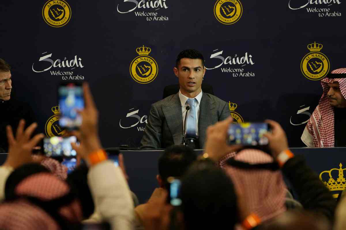 Cristiano Ronaldo si presenta all'Al-Nassr