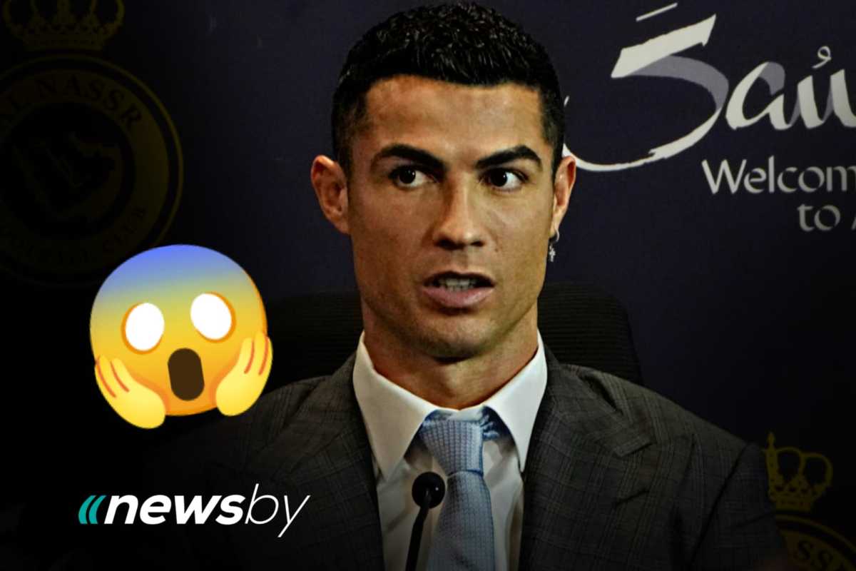 Cristiano Ronaldo perplesso