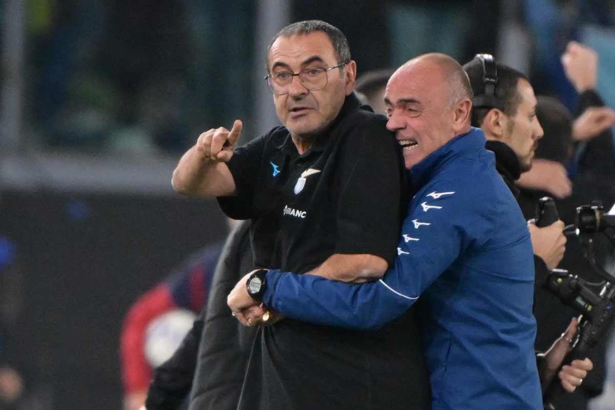 Sarri in panchina