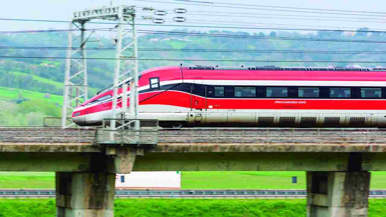 Un treno Frecciarossa