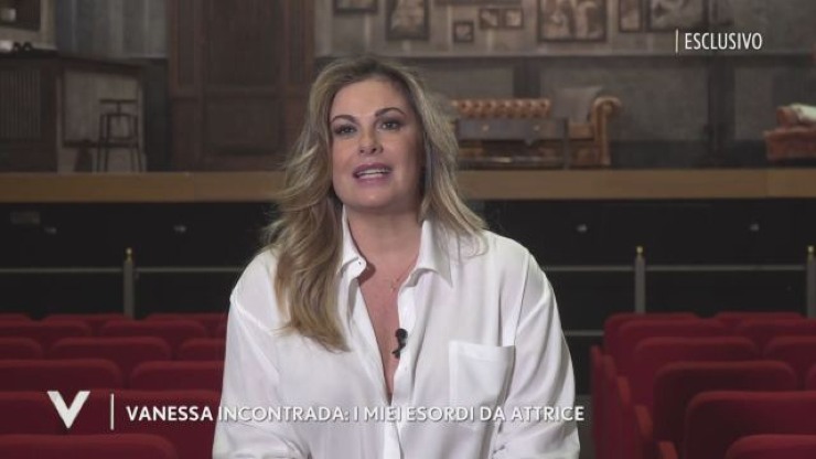 Vanessa Incontrada in collegamento a Verissimo_Newsby