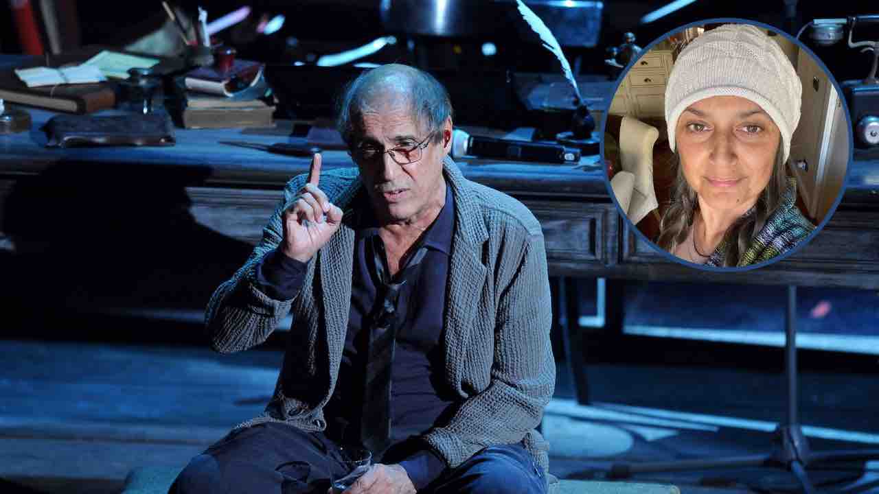 Adriano Celentano e sua figlia Rosita (foto ansa/instagram, newsby)