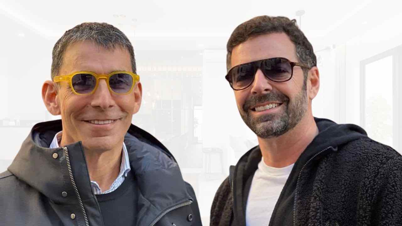 Alberto Matano e Riccardo (foto newsby, newsby)