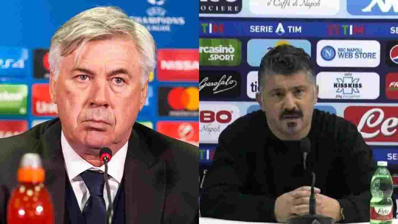 Ancelotti e Gattuso