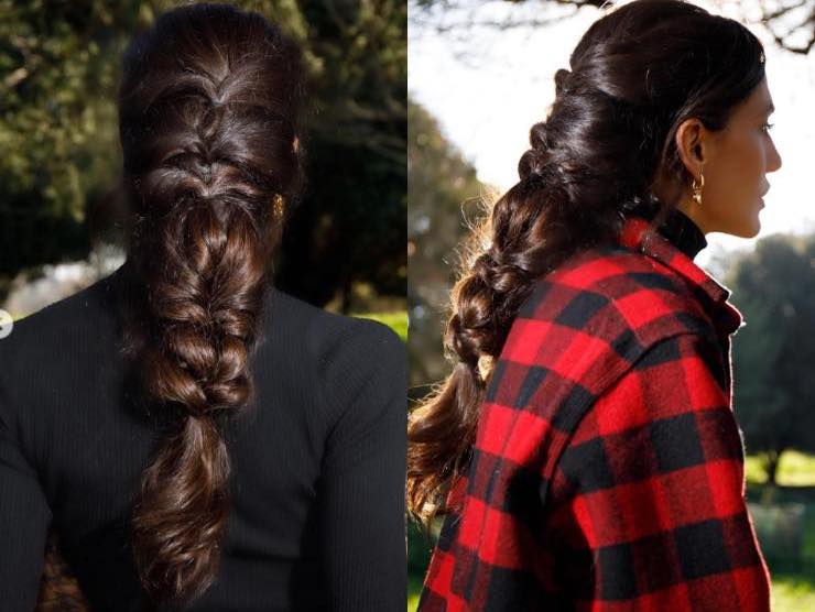 Il nuovo look di Elena D'Amario (foto instagram, newsby)