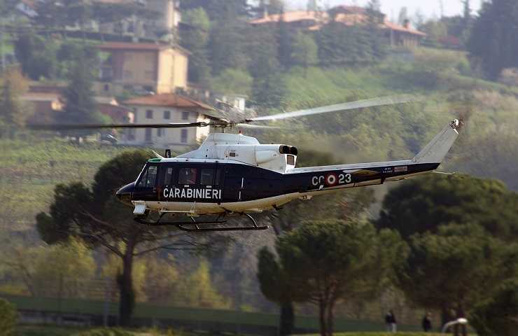 Elicottero dei carabinieri