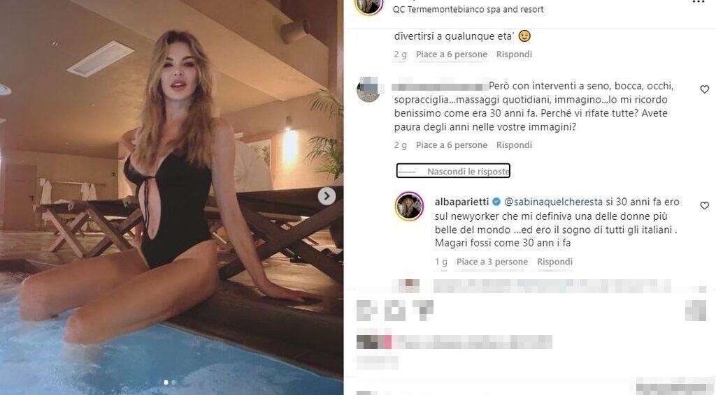 Alba Parietti newsby
