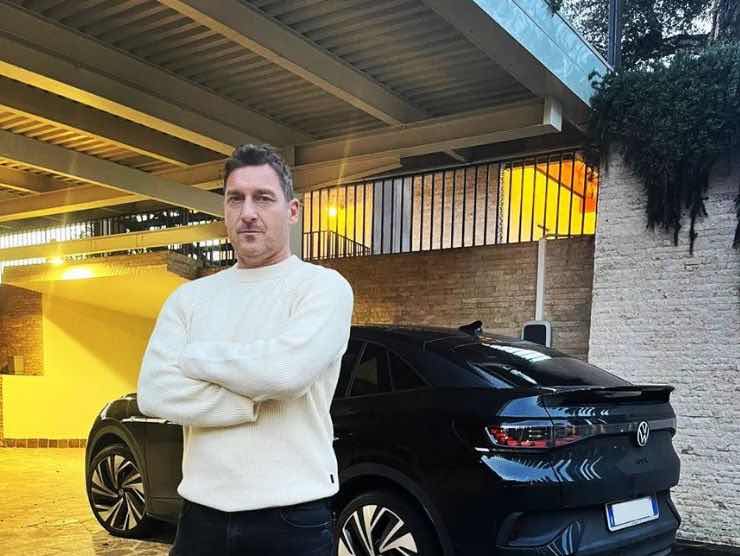 Francesco Totti su Instagram (foto instagram, newsby)