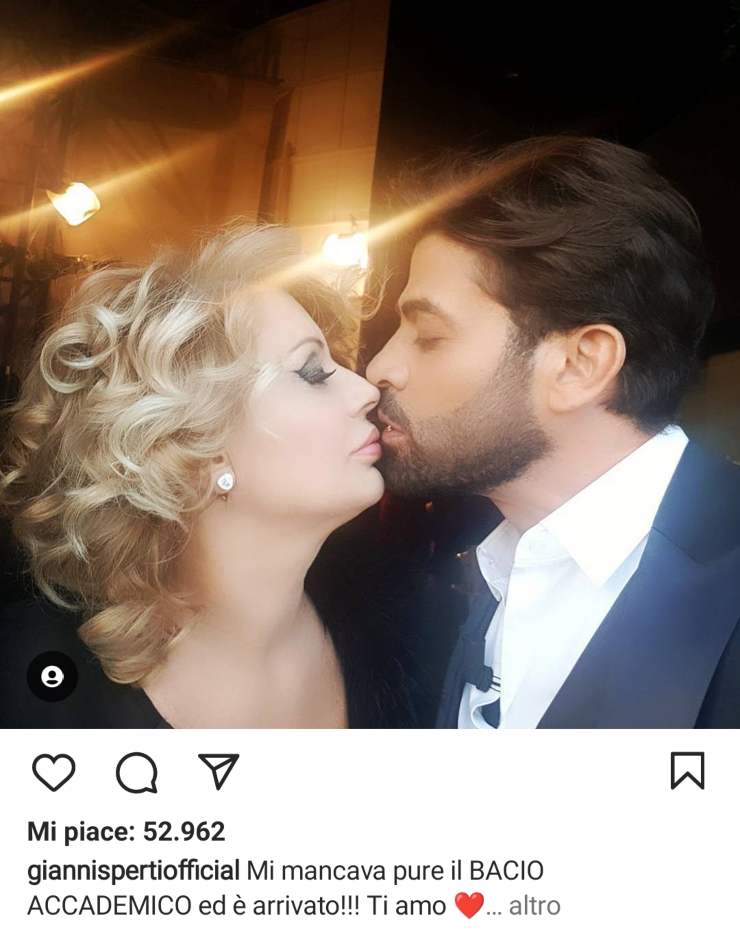 Gianni Sperti e Tina Cipollari