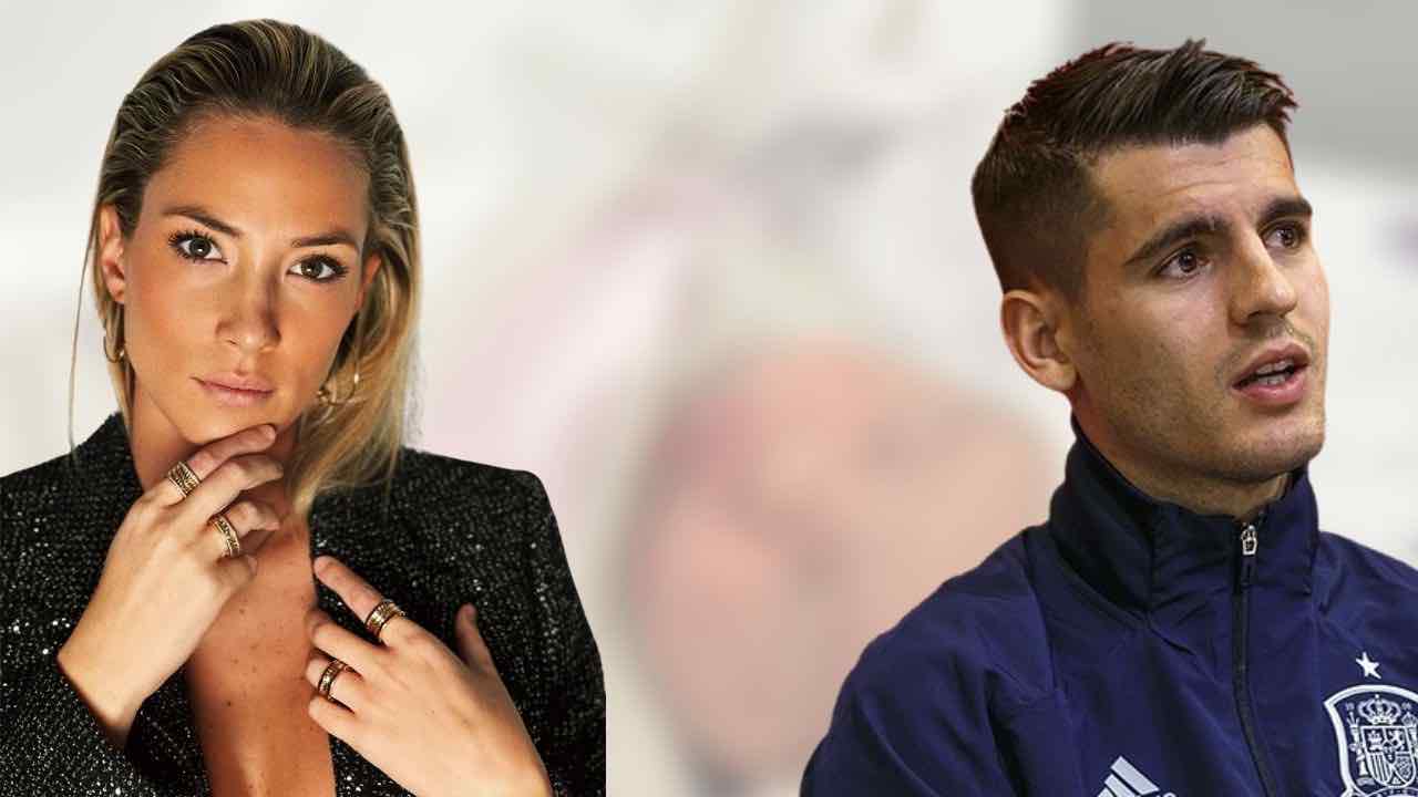 Alvaro Morata e Alice Campiello (foto newsby, newsby)