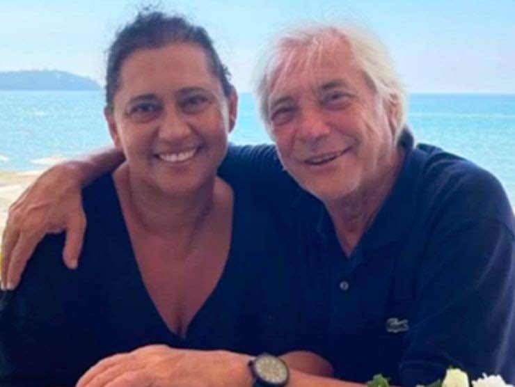 Nino D'Angelo e sua moglie Annamaria (foto web, newsby)