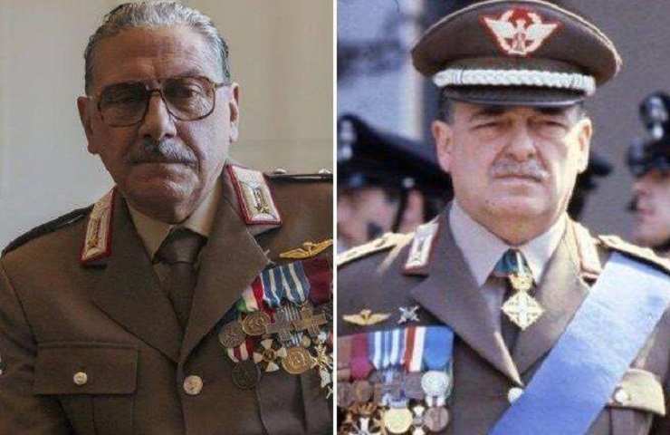 Sergio Castellitto e Carlo Alberto Dalla Chiesa