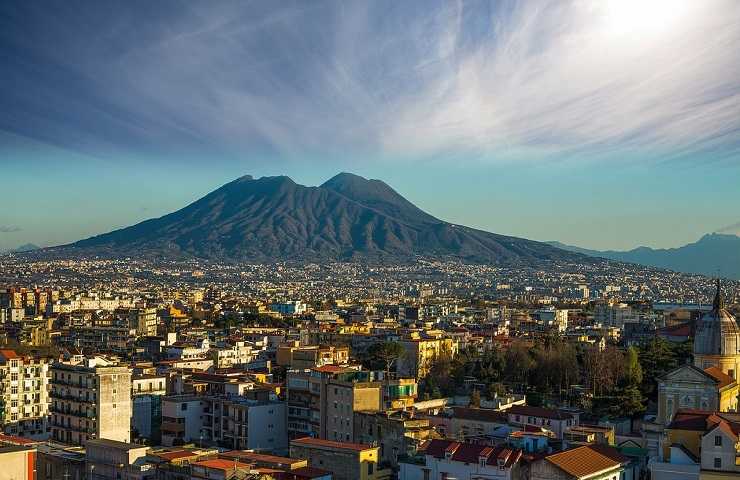 Il Vesuvio a Napoli