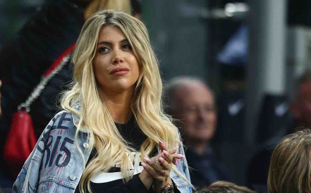 Wanda Nara allo stadio