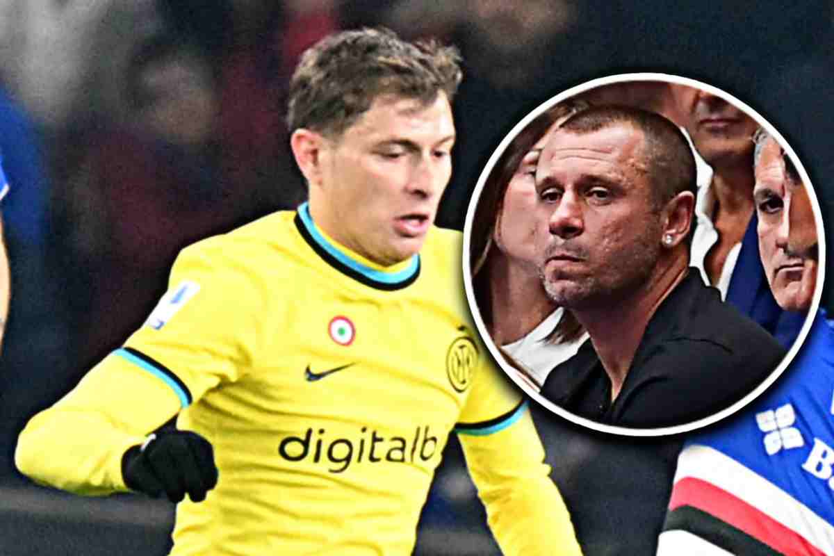 Cassano critica Nicolò Barella