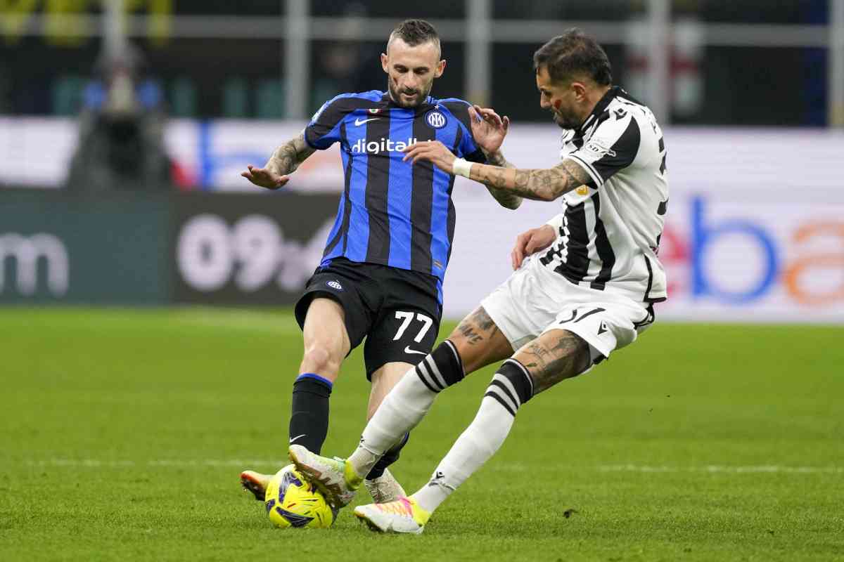 Marcelo Brozovic potrebbe essere sacrificato dall'Inter per incassare una cifra sostanziosa dalla sua cessione