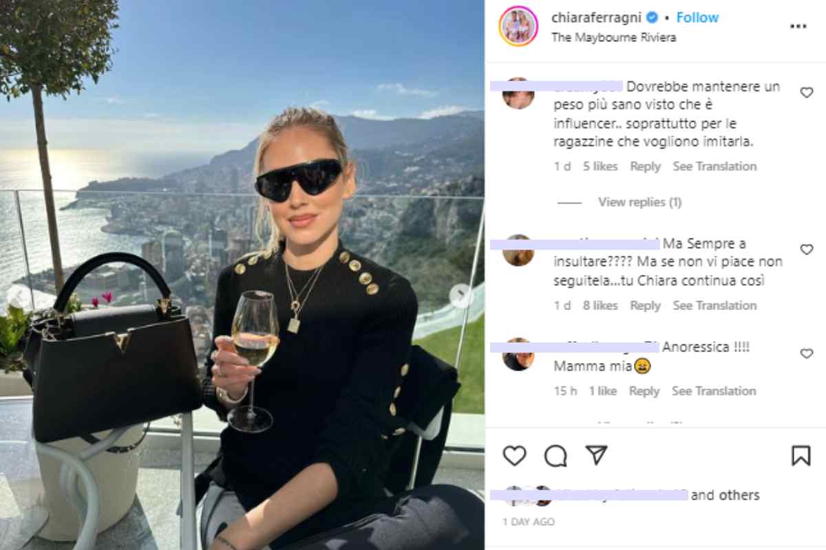 Chiara Ferragni, Instagram