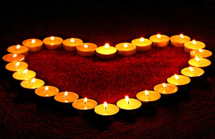 Cuore candele