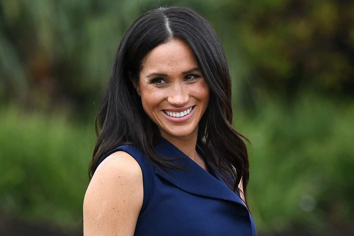 Meghan Markle ritrova il sorriso