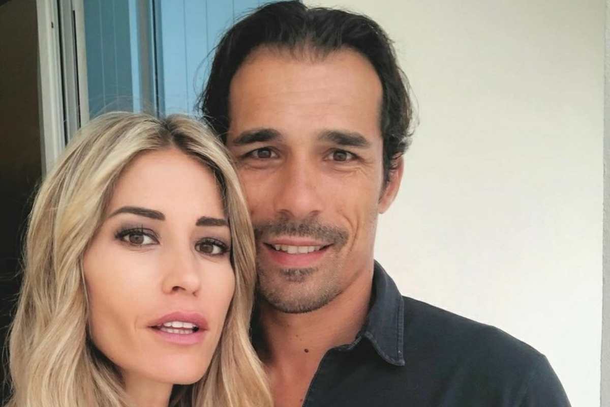 Elena Santarelli e Bernardo Corradi