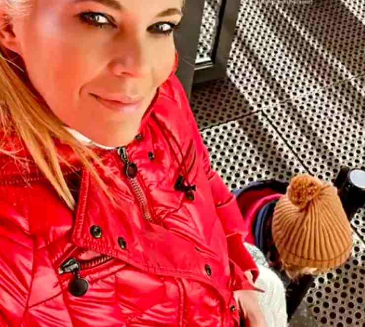 Eleonora Daniele e la figlia: dolce scatto