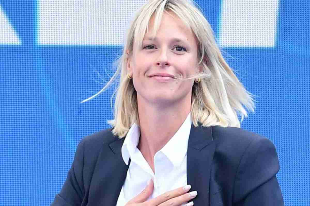 L'ex nuotatrice Federica Pellegrini