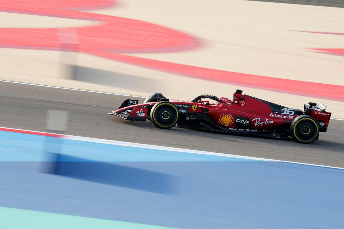 Ferrari in pista