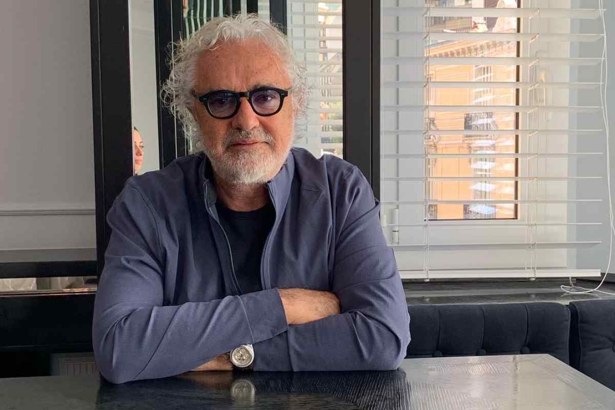 Flavio Briatore: irriconoscibile