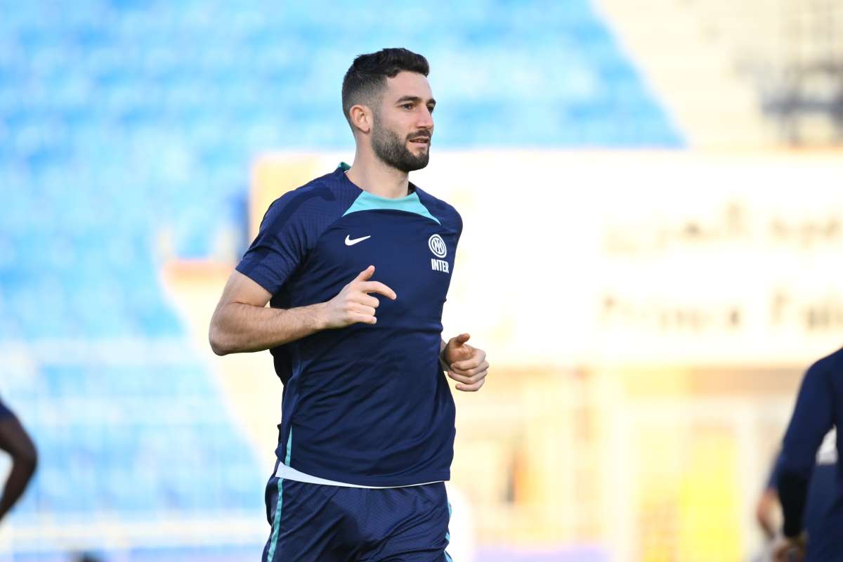 Gagliardini in campo Inter