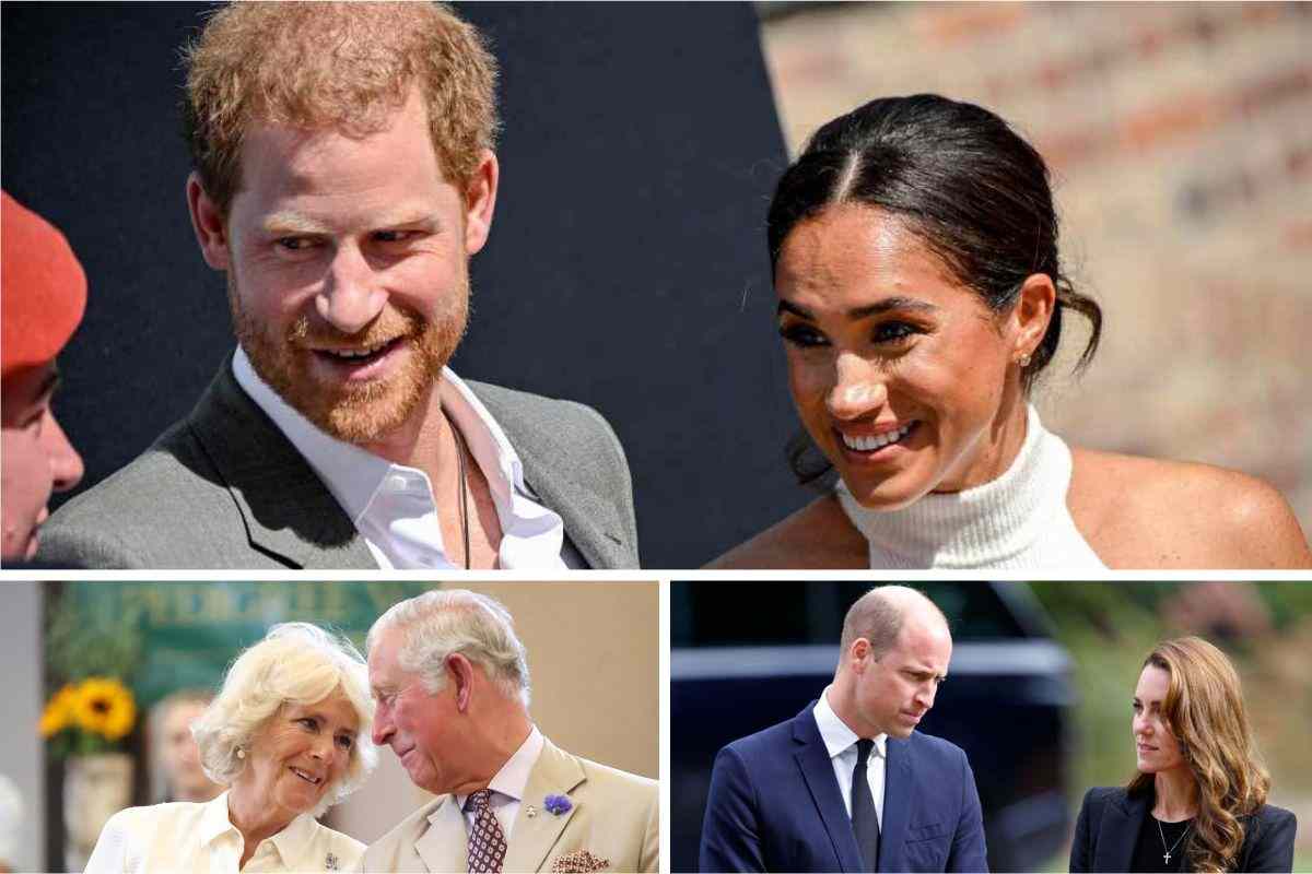 Incoronazione re Carlo, Harry e Meghan