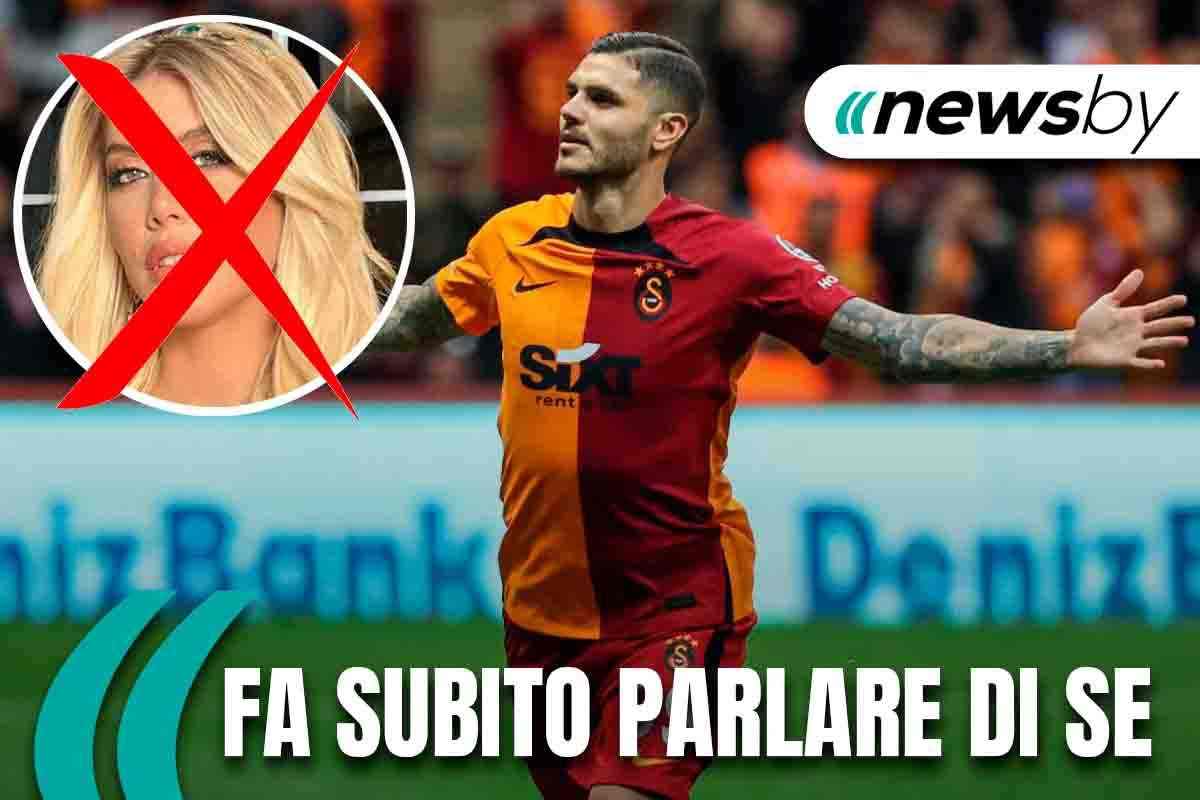 Icardi con Wanda Nara