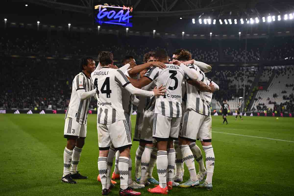 Esultanza Juventus
