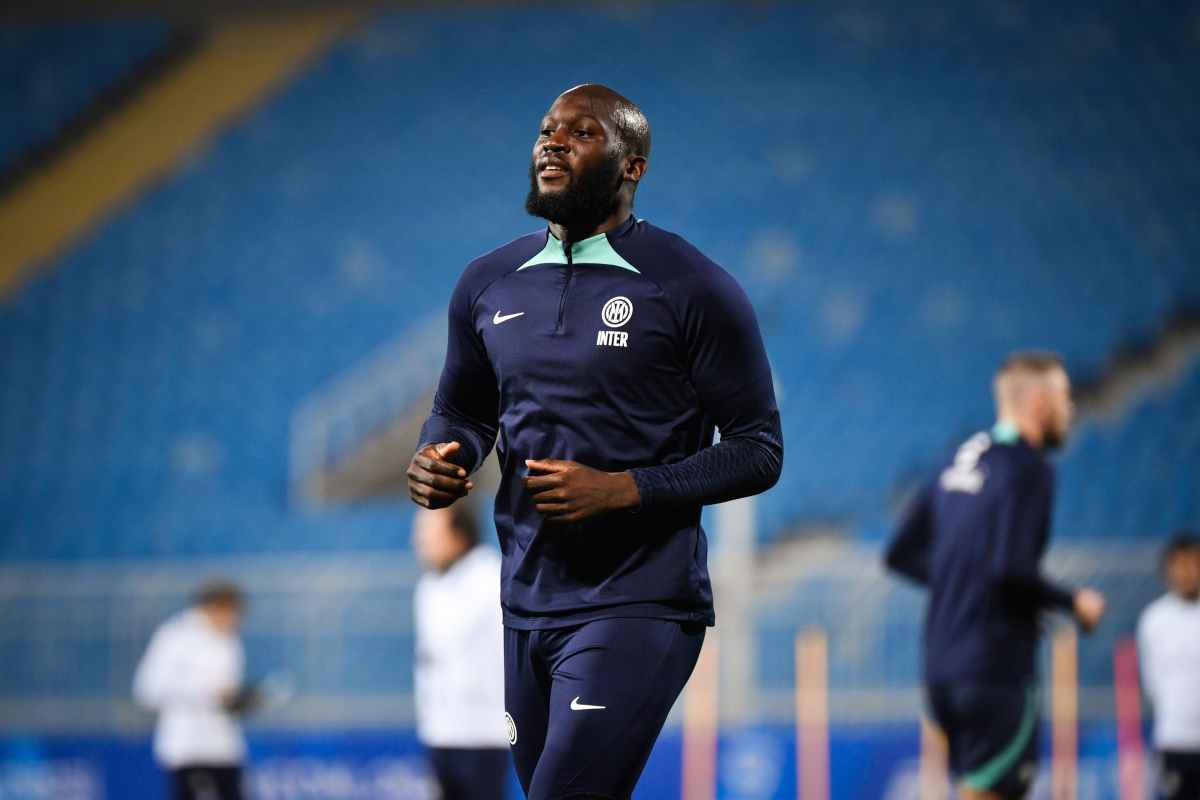 Lukaku corre