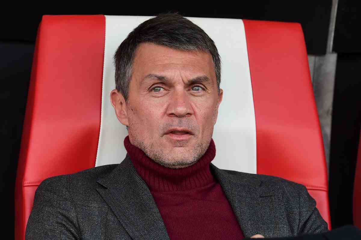 Maldini concentrato Milan