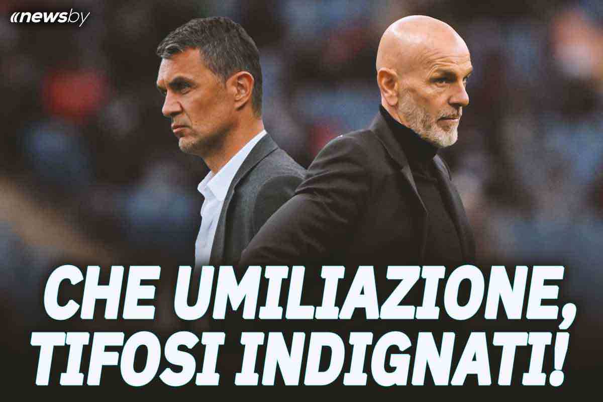 Milan, Maldini e Pioli delusi