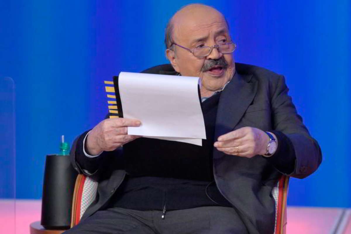 Il giornalista Maurizio Costanzo